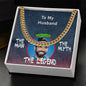 Customized Message Card, The Man The Myth The Legend, Personalized Gift, Gift For Husband, Gift For Boyfriend, Gift For Him, Fathers Day Gift