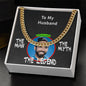 Customized Message Card, The Man The Myth The Legend, Personalized Gift, Gift For Husband, Gift For Boyfriend, Gift For Him, Fathers Day Gift