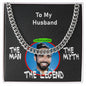 Customized Message Card, The Man The Myth The Legend, Personalized Gift, Gift For Husband, Gift For Boyfriend, Gift For Him, Fathers Day Gift
