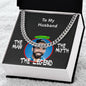 Customized Message Card, The Man The Myth The Legend, Personalized Gift, Gift For Husband, Gift For Boyfriend, Gift For Him, Fathers Day Gift