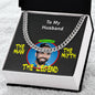 Customized Message Card, The Man The Myth The Legend, Personalized Gift, Gift For Husband, Gift For Boyfriend, Gift For Him, Fathers Day Gift