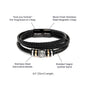 Love You Forever Bracelet For Husband