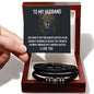 Love You Forever Bracelet For Husband