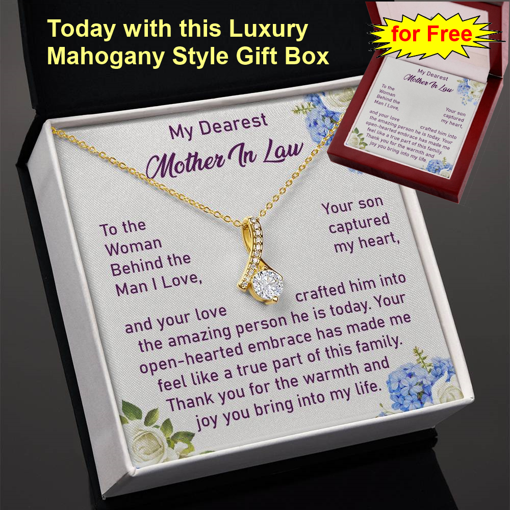 Necklace + Message Card + Gift Box - Love