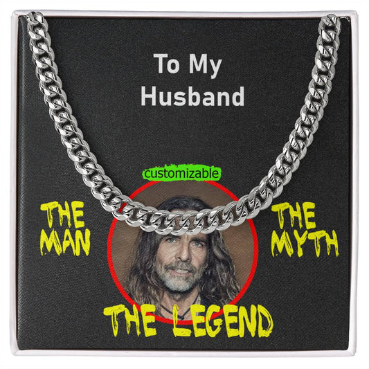 Customized Message Card, The Man The Myth The Legend, Personalized Gift, Gift For Husband, Gift For Boyfriend, Gift For Him, Fathers Day Gift