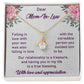Necklace + Message Card - Truly Special