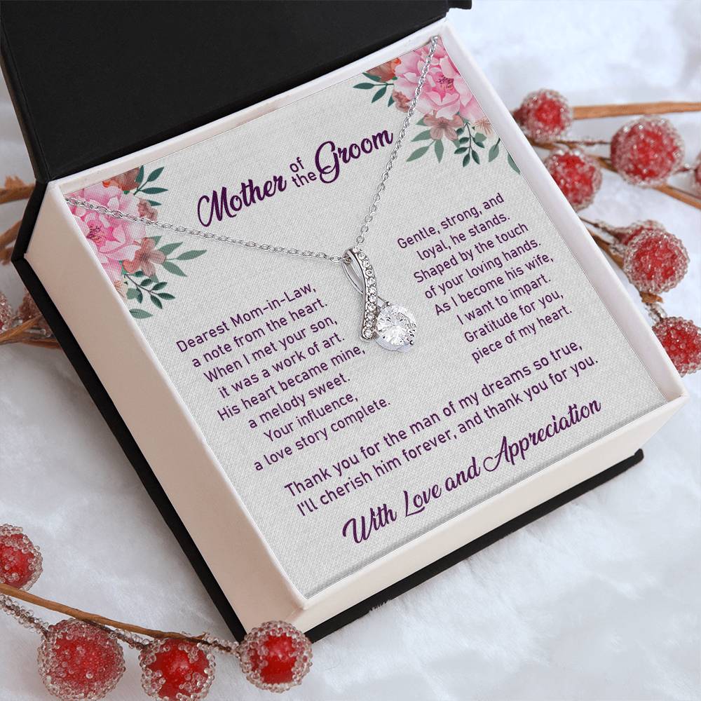 Necklace + Message Card + Gift Box - The One