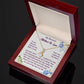 Necklace + Message Card + Gift Box - Love