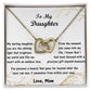 Precious Daughter - Interlocking Hearts Necklace