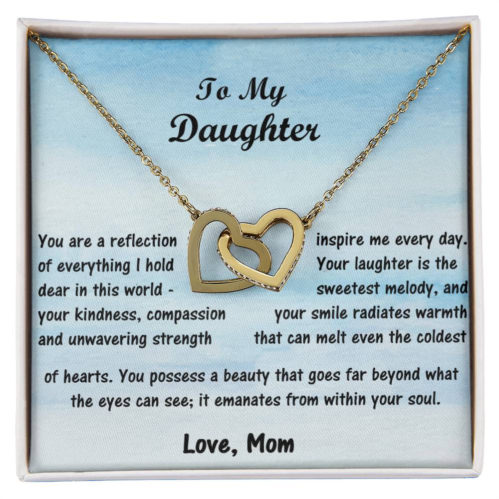 To My Daughter ~ Inspiration Necklace