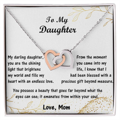 Precious Daughter - Interlocking Hearts Necklace