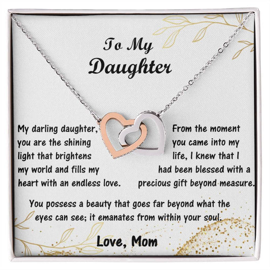 Precious Daughter - Interlocking Hearts Necklace