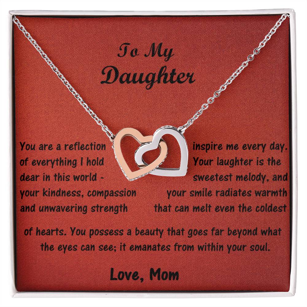 To My Daughter - Inspiration Necklace