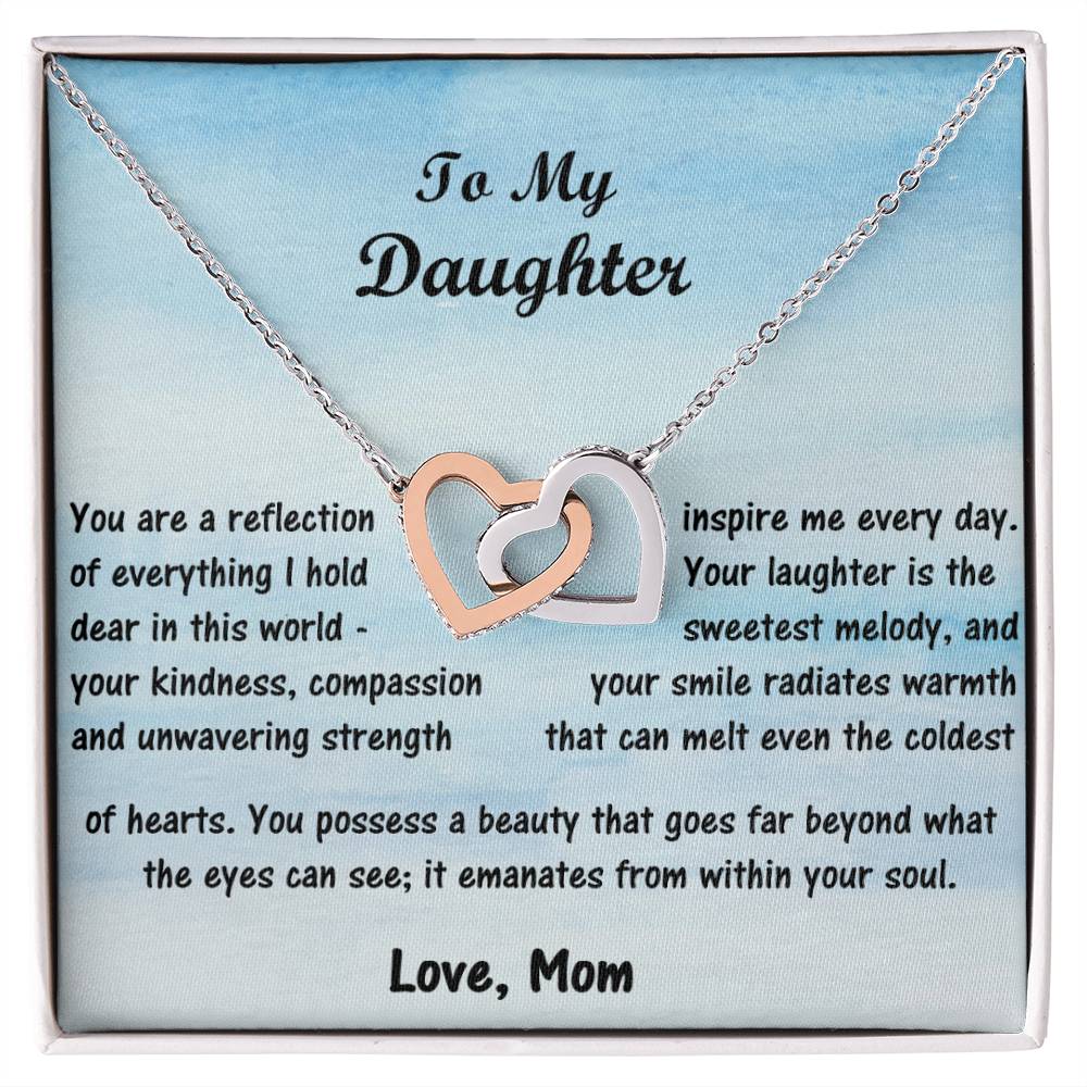 To My Daughter ~ Inspiration Necklace