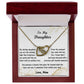 Precious Daughter - Interlocking Hearts Necklace