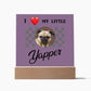 I love my yapper, Custom photo, Personalized Gift, Acrylic Plaque, Personalized Sign, Gift Ideas, Dog lovers