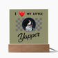 I love my yapper, Custom photo, Personalized Gift, Acrylic Plaque, Personalized Sign, Gift Ideas, Dog lovers