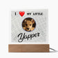 I love my yapper, Custom photo, Personalized Gift, Acrylic Plaque, Personalized Sign, Gift Ideas, Dog lovers