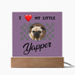 I love my yapper, Custom photo, Personalized Gift, Acrylic Plaque, Personalized Sign, Gift Ideas, Dog lovers