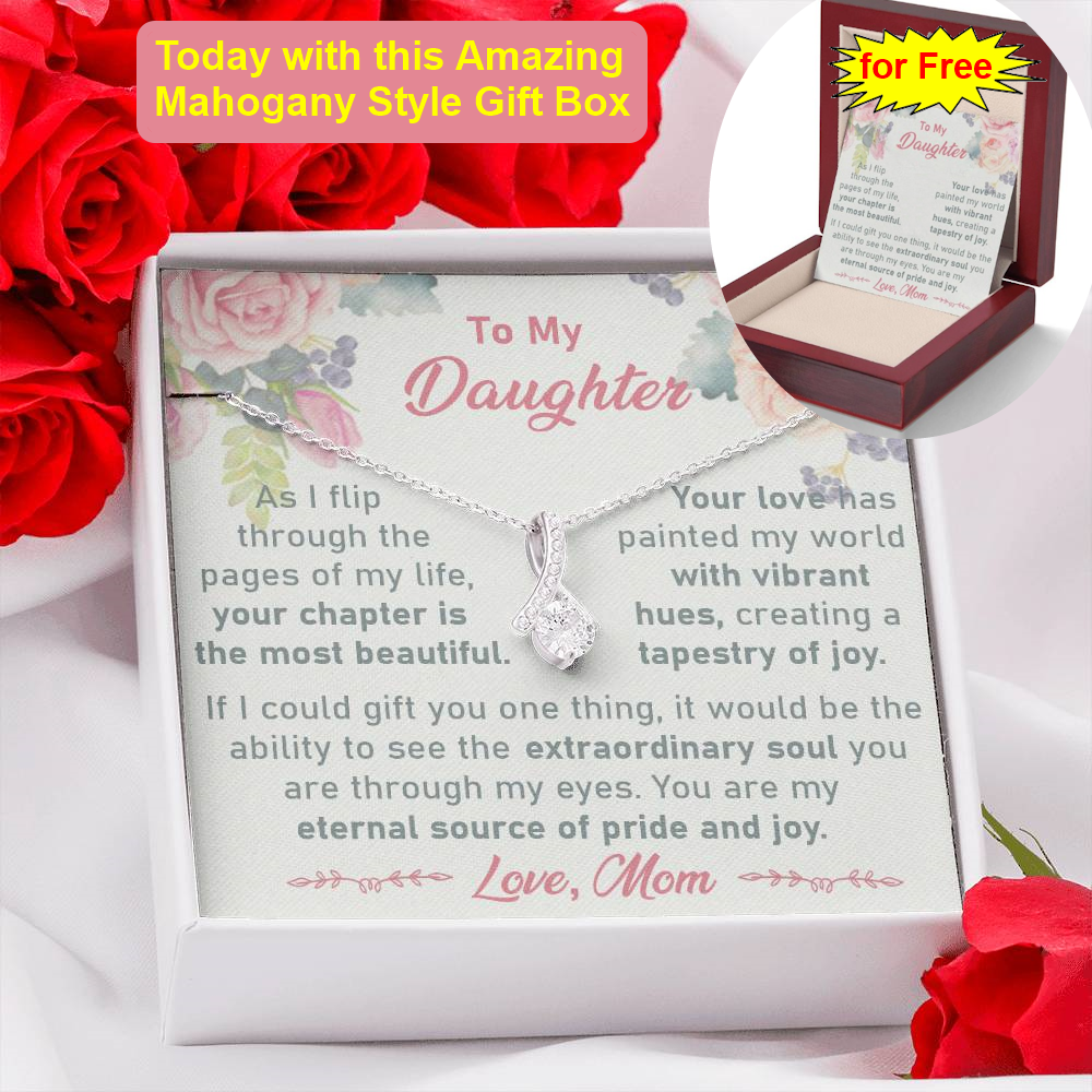 Necklace + Message Card + Gift Box - Beautiful Chapter