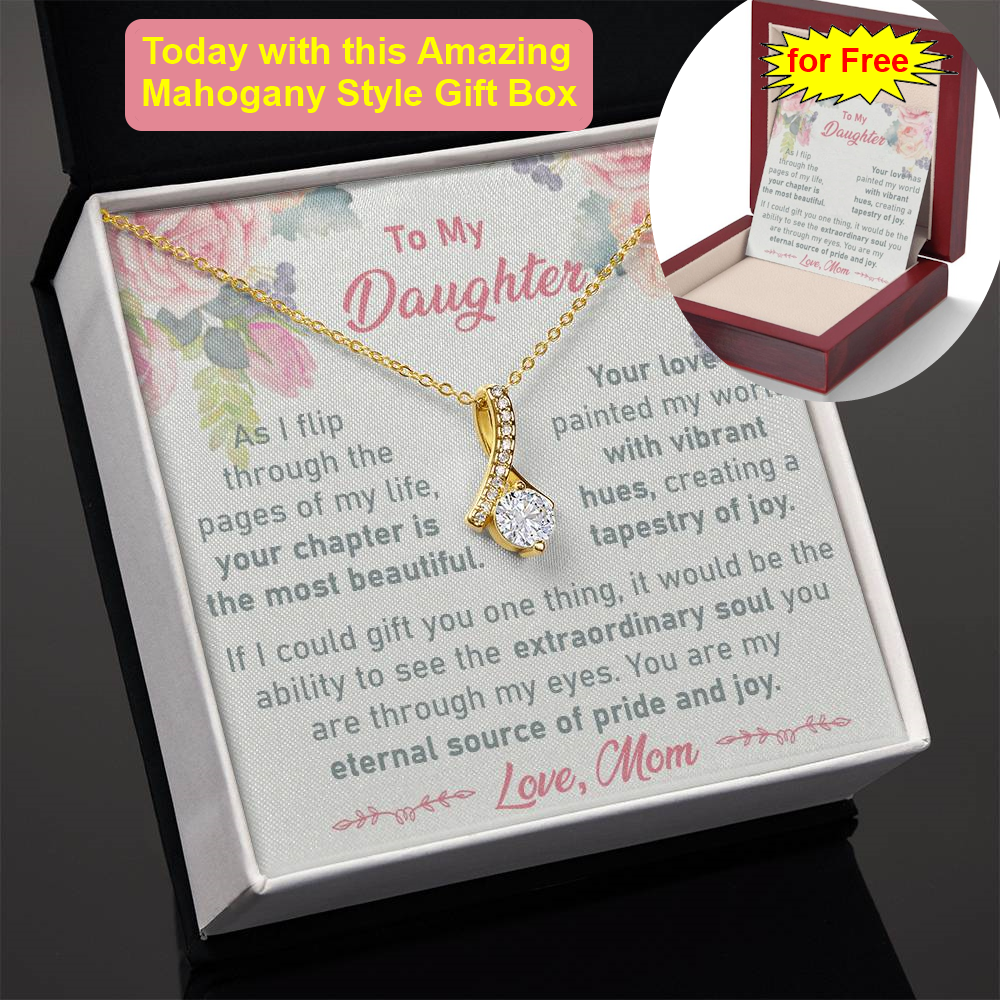Necklace + Message Card + Gift Box - Beautiful Chapter