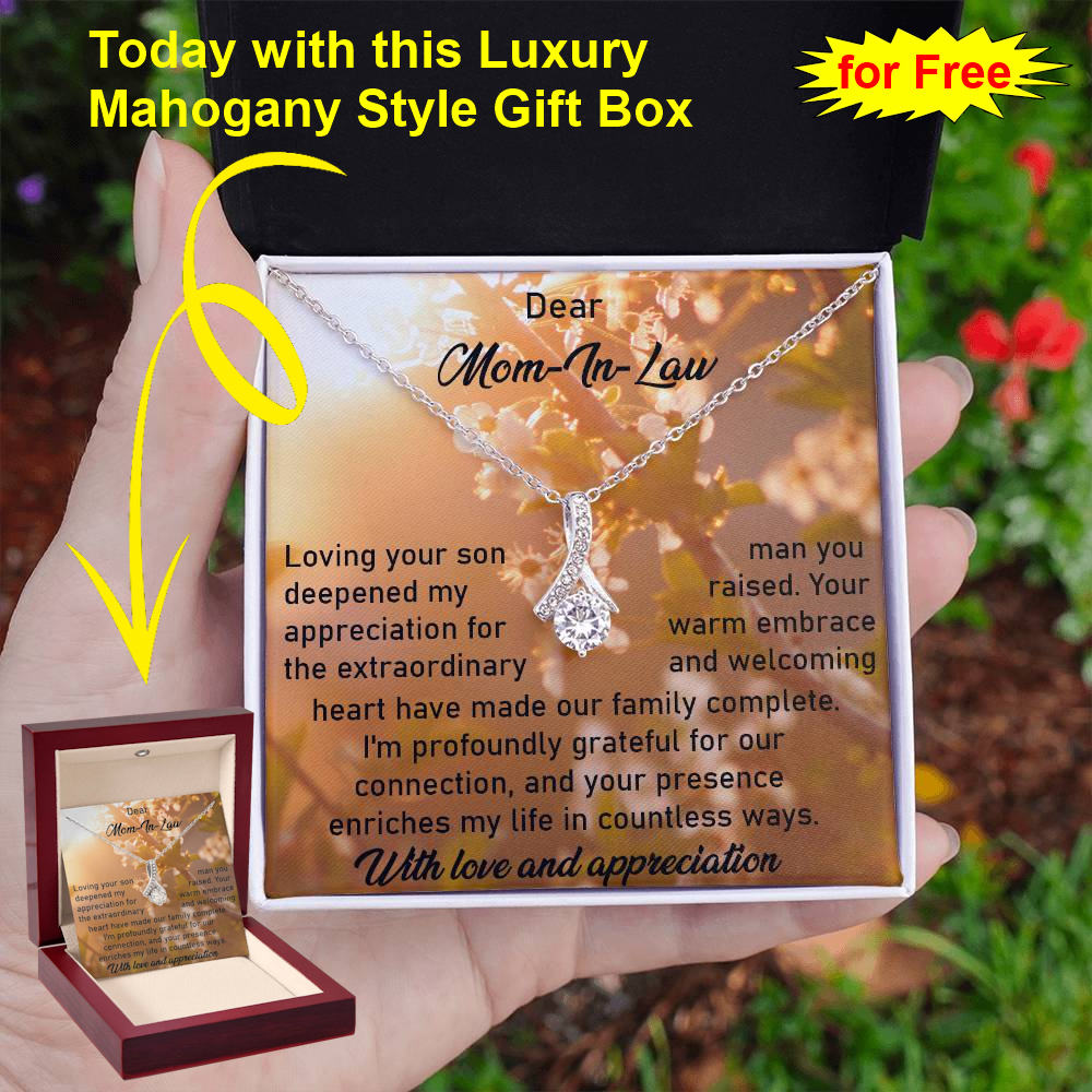Necklace + Message Card + Gift Box - Appreciation