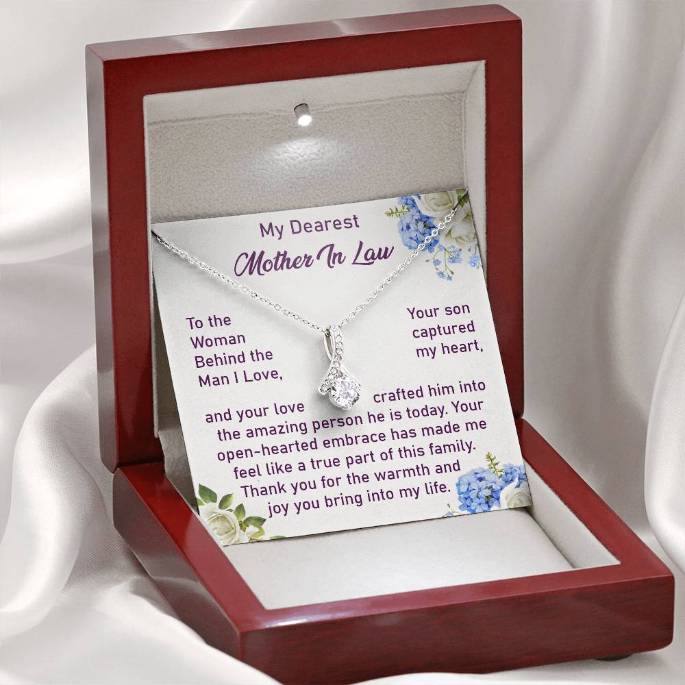 Necklace + Message Card + Gift Box - Love