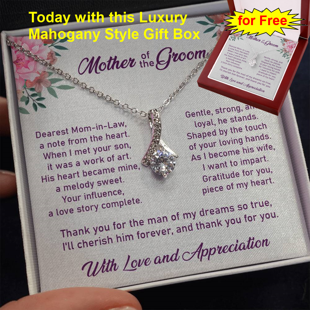 Necklace + Message Card + Gift Box - The One