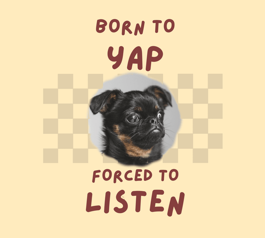 Born to yap, I love my yapper, Custom photo, Personalized Gift, Acrylic Plaque, Personalized Sign, Gift Ideas, Dog Lovers, Cat Lovers