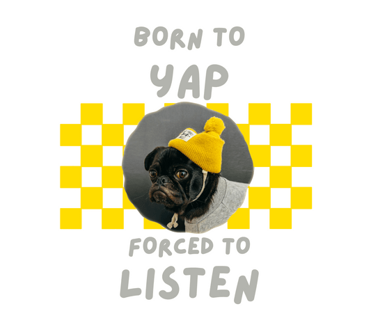 Born to yap, I love my yapper, Custom photo, Personalized Gift, Acrylic Plaque, Personalized Sign, Gift Ideas, Dog Lovers, Cat Lovers