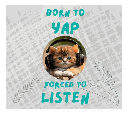 Born to yap, I love my yapper, Custom photo, Personalized Gift, Acrylic Plaque, Personalized Sign, Gift Ideas, Dog Lovers, Cat Lovers